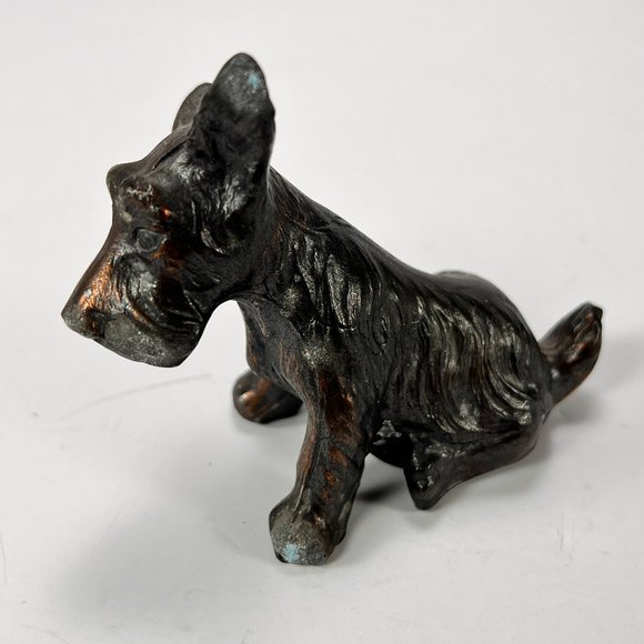 Other - Vintage Scottish Terrier Scottie Dog Figurine Cast Metal